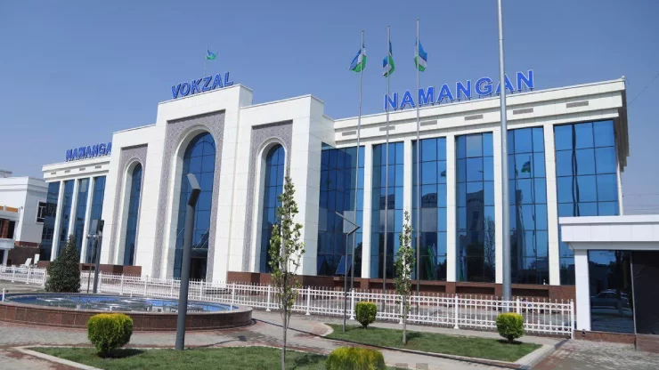 Namangan City Railway Station