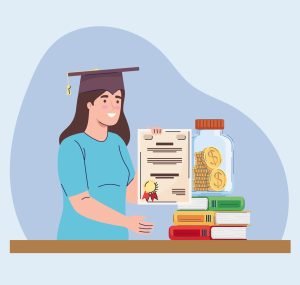 Illustration image for students paying fee at Namangan State University Bank Account